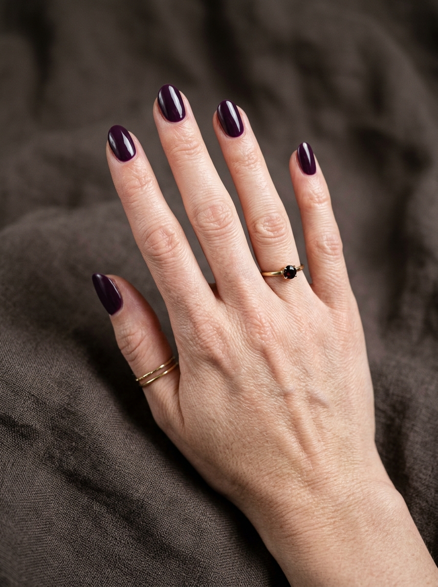 Dark Plum Witchy Nails als Witchy Nails Inspiration 2026